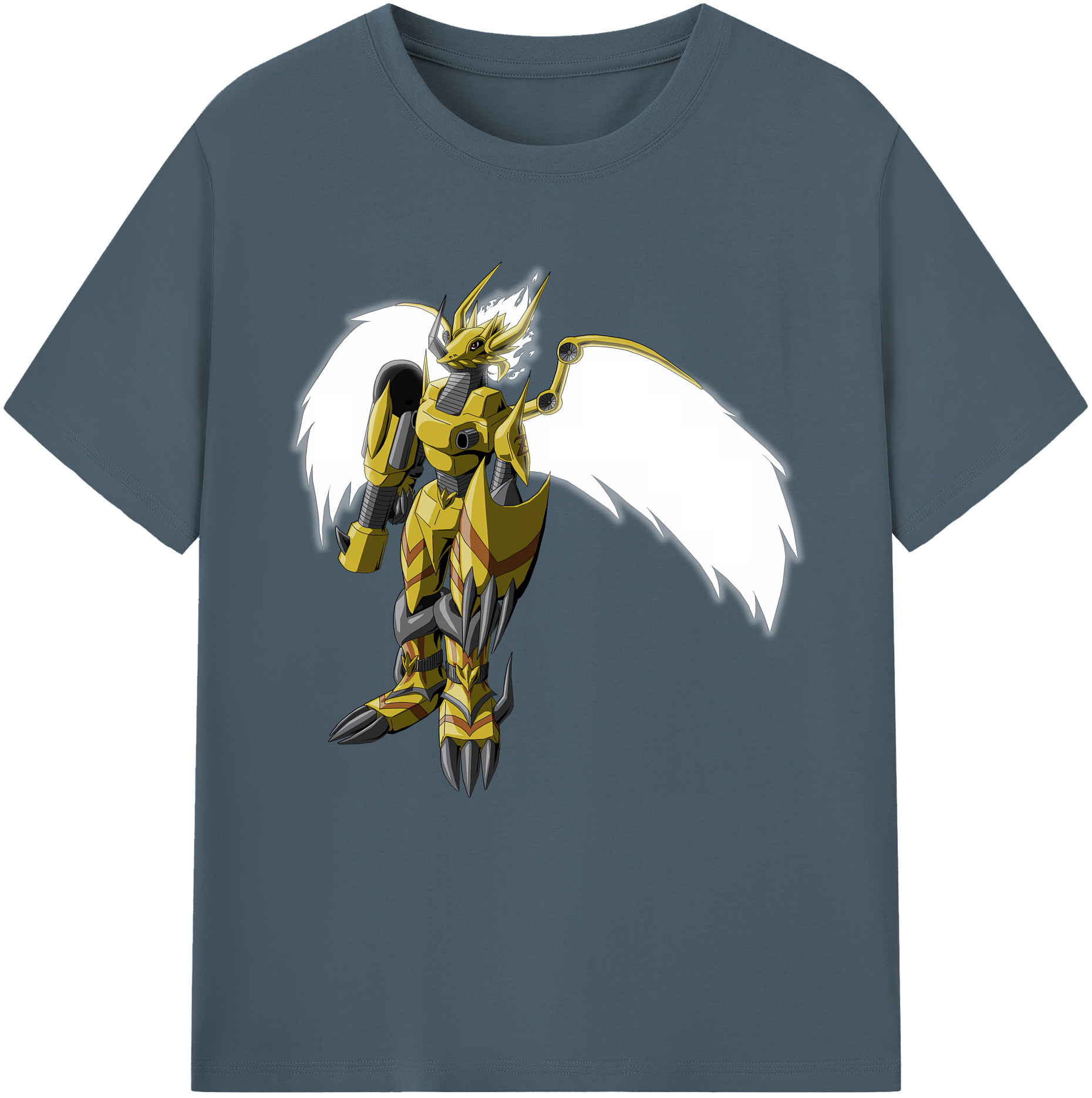 （画像用） Digimon デジタルモンスター/デジモン 綿100％半袖Tシャツ（フロントプリント）